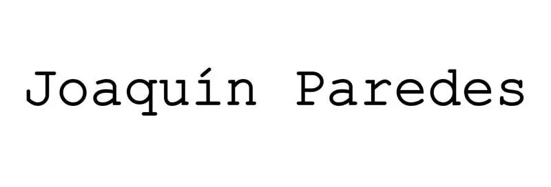 Joaquin Paredes